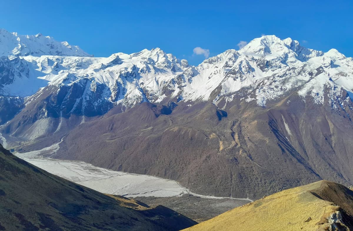 Langtang Valley with Ganja La Pass Trek