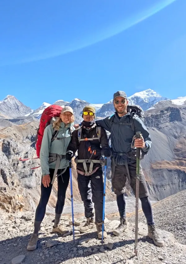 Trekkers in ACT trekking