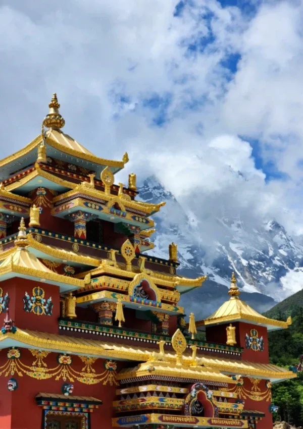 Manaslu Monastery in Shyala