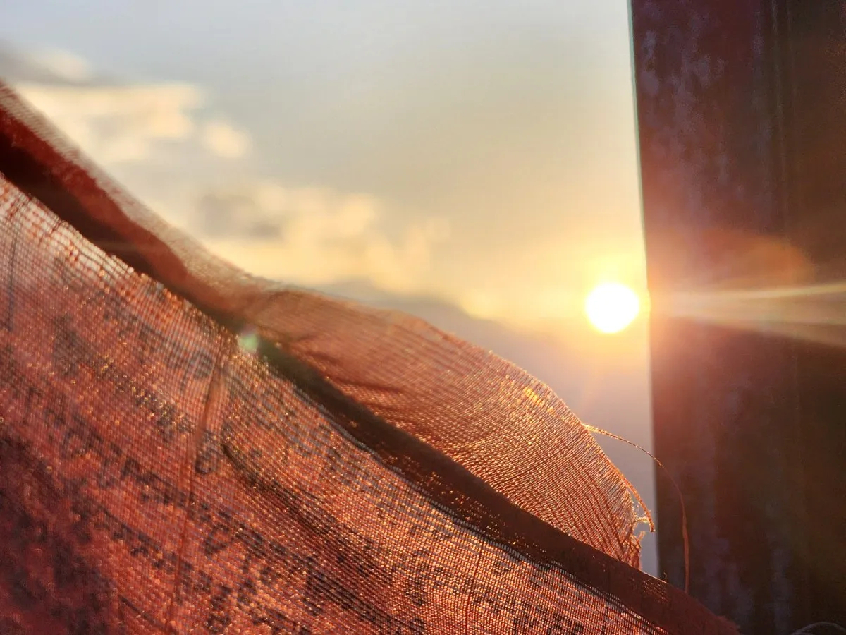 Prayer flag in Mohare Danda trek