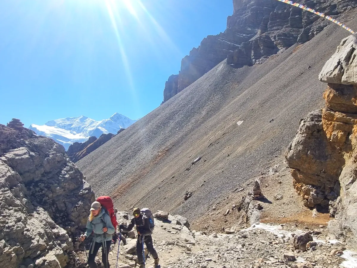 Way to Thorong La Pass