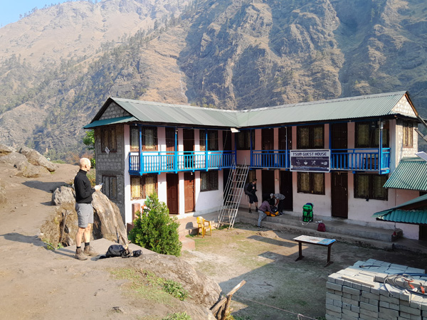 Guest house in Tsum Valley