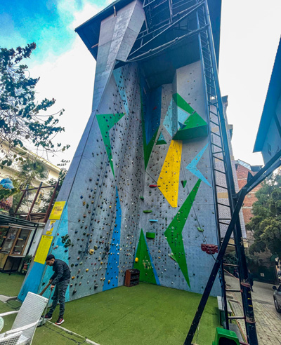 Wall climbing