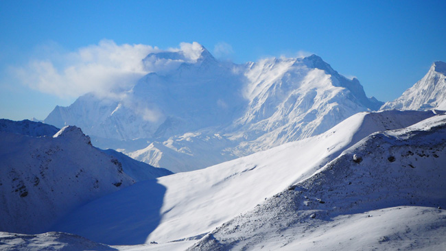 Way to Thorong La pass