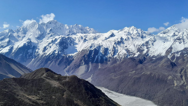 Beautiful landscape of Langtang Valley