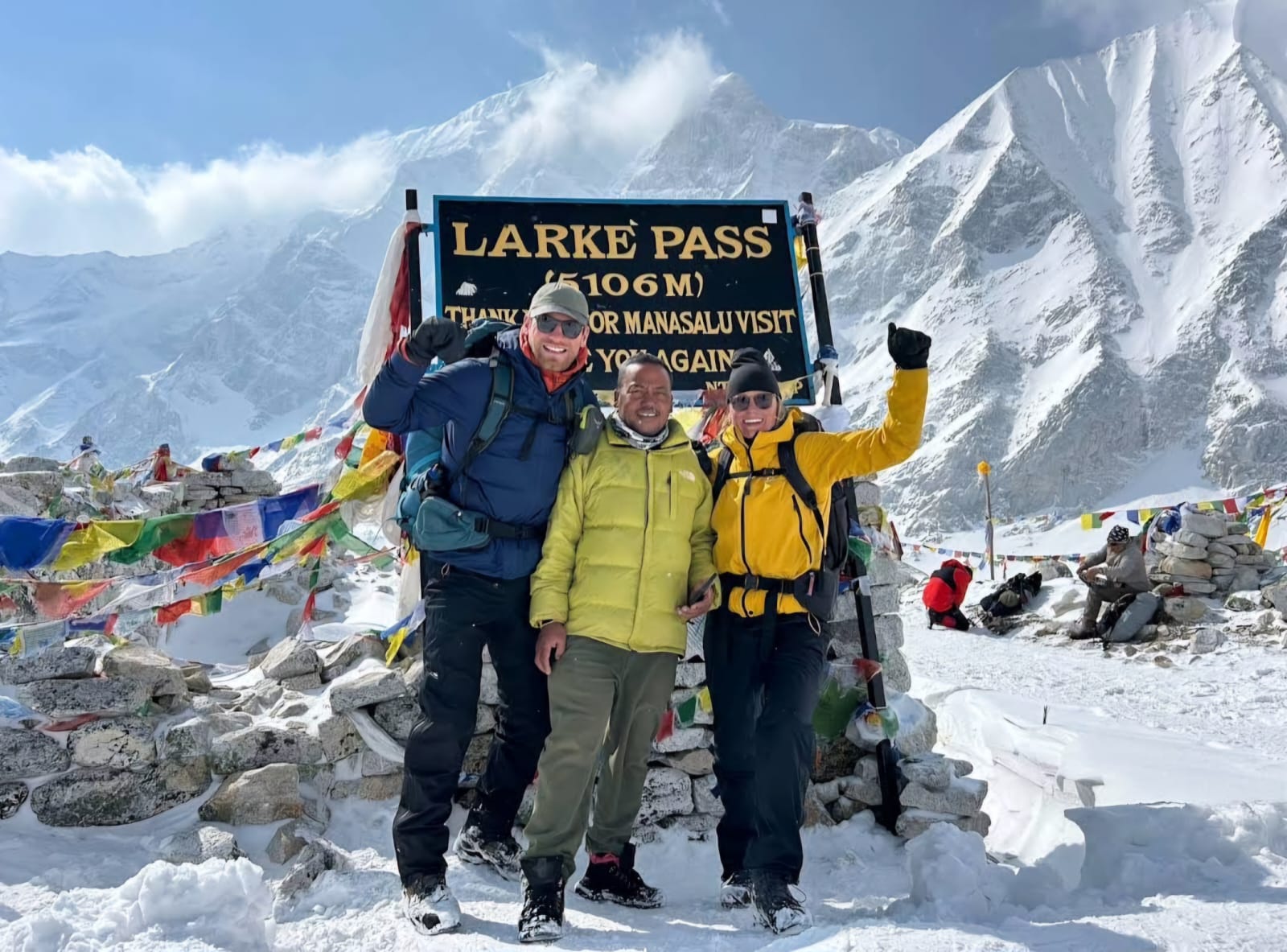 Larkey La Pass (5,106m), MCT