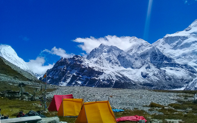Kanchenjunga base Camp
