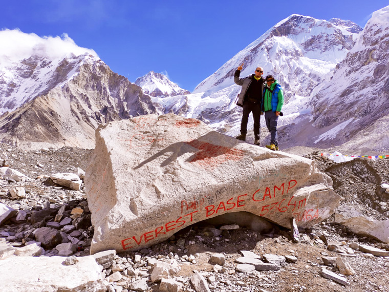 Everest Base Camp in Spring