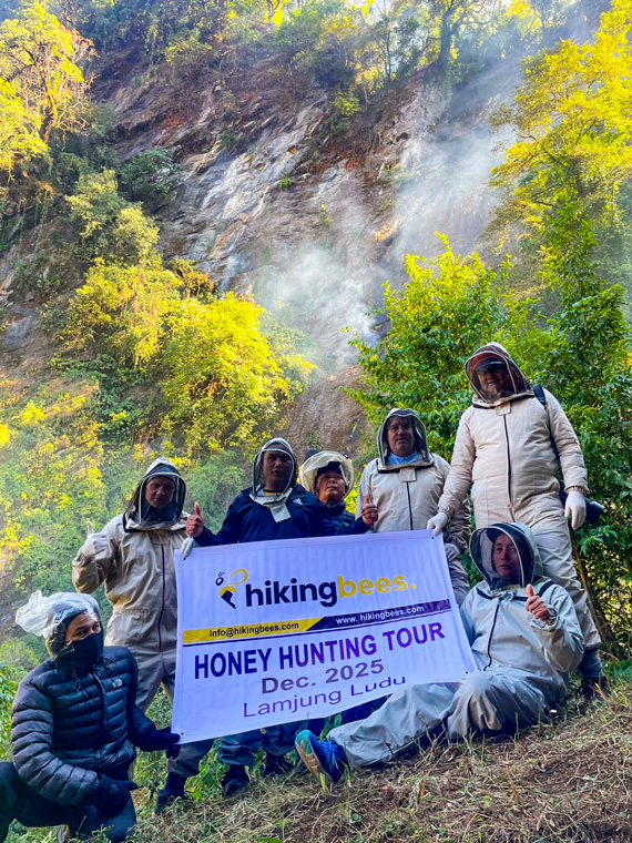 Honey hunting expedition