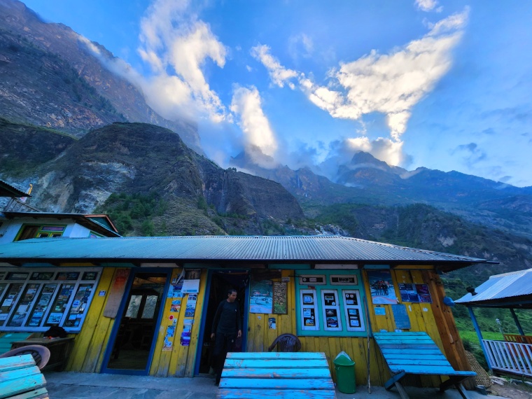 Tea house in Ghap