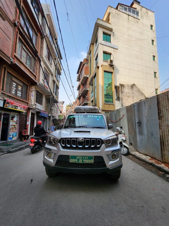 Jeep from Kathmandu to Machha Khola
