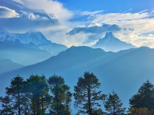 Ghorepani Poon Hill View