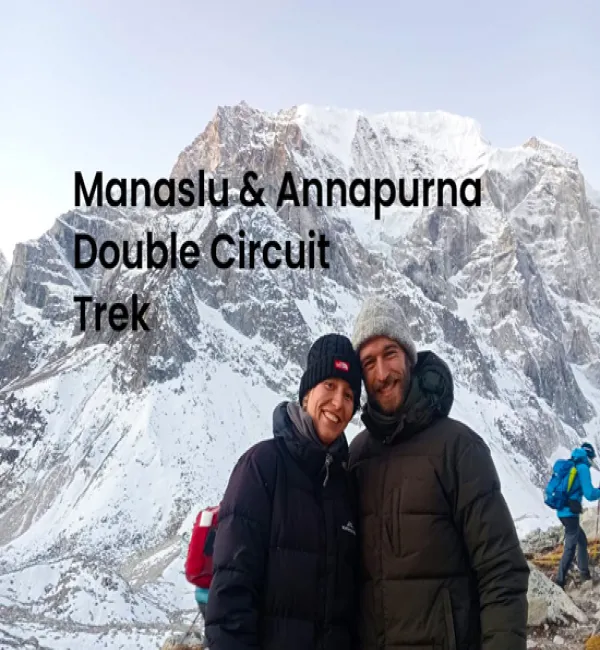 Dave and Valarie on the Manalsu and Annapurna Double Circuit Trekking
